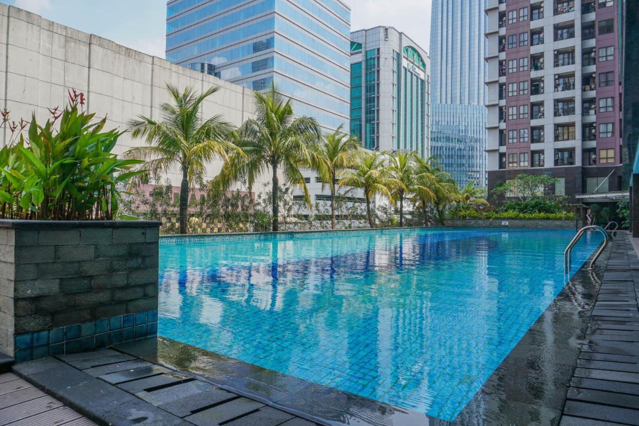 Homey And Modern Tamansari Semanggi 2Br Apartment By Travelio 雅加达 外观 照片