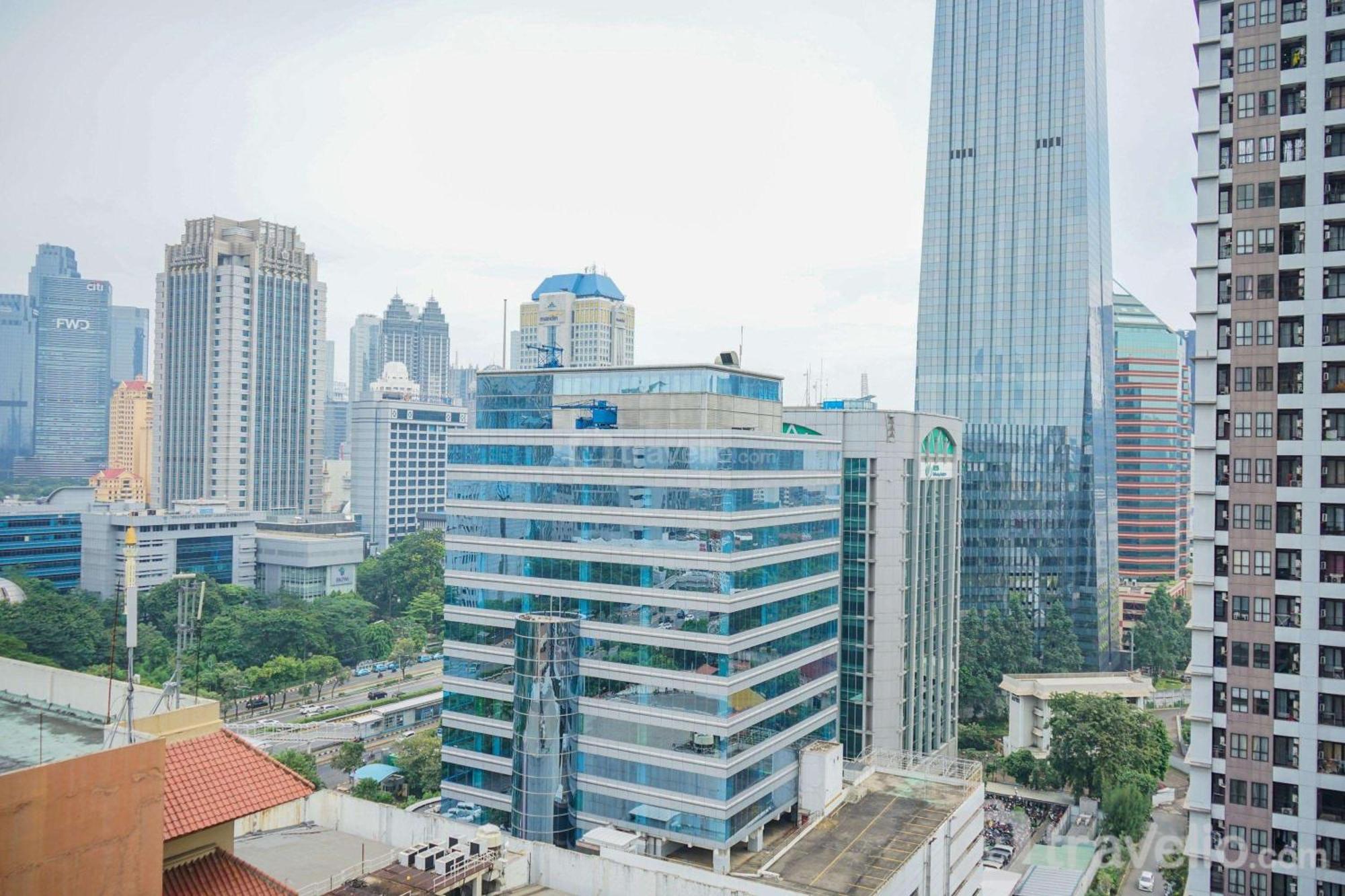 Homey And Modern Tamansari Semanggi 2Br Apartment By Travelio 雅加达 外观 照片